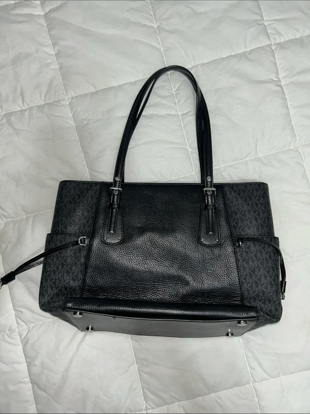 Michael Kors Black Zebra Tote Bag